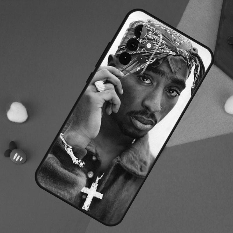 2Pac Hip Hop Singer Case For Samsung Galaxy A13 A16 A26 A36 A56 A06 A55 A35 A15 A54 A34 A14 A53 A12 A22 A32 A52