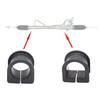 NOUVEAU-Kit de bagues de montage de crémaillère de direction Pour XL-7 Grand Vitara 48525-54J00 48526-54J00