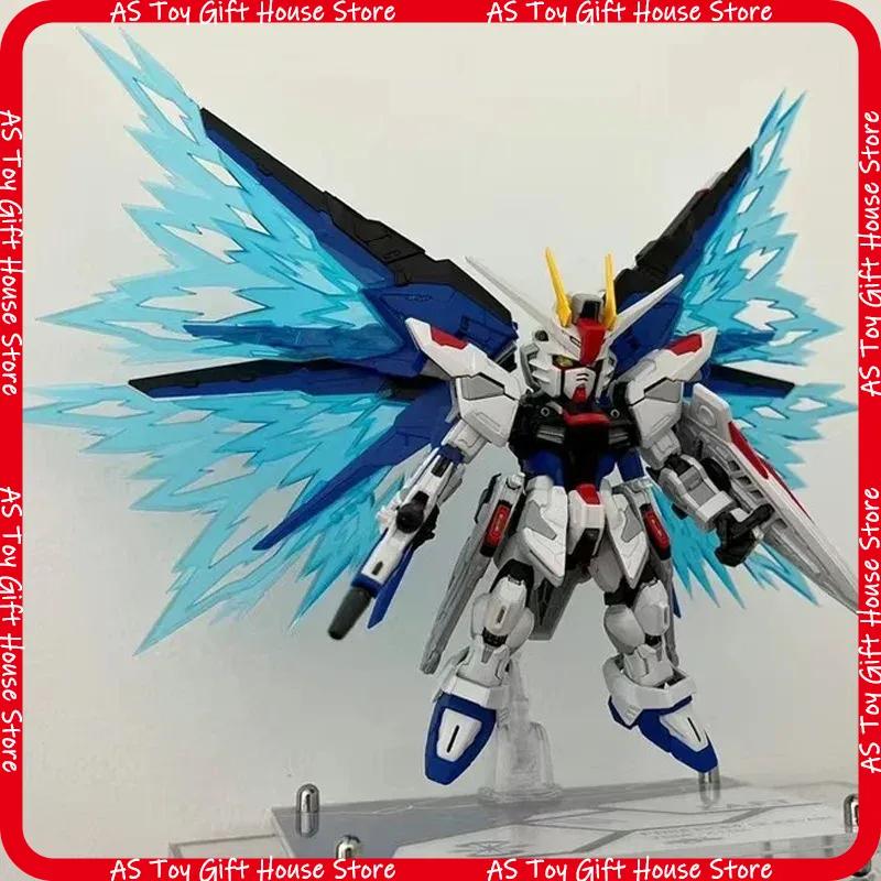 Zgmf-X10A Mgsd Freedom Mech Assembly Model Kit Action Figure Light Wing Effect Parts Desktop Decoration Doll Puzzle Toy Gift
