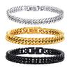 Modern Stainless Steel Encrypted Weave Bracelet Stylish Accessory For Casual Or Formal Occasions