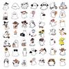 50 Cute Ghost Ghost Graffiti Stickers Decorate Guitar Laptop Suitcase DIY Waterproof Stickers