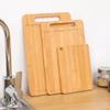 Holzschneidebrett, doppelseitig, erhältlich, verdickte Holzbretter für Fleisch, Obst und Gemüse, komplett aus Bambus, Lebensmittelschneidetisch