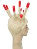 Wigs2you H-5686 HPO Herren Inseljungen Viral Zwillingsbrüder Stachelige Dreadlocks & Rote Spitzen Perücke