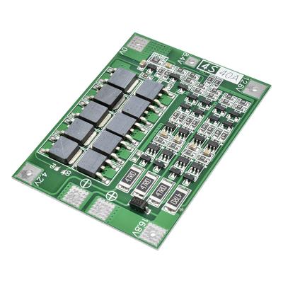 3S 4S 40A 60A Li-ion Lithium Battery Charger Protection Board 18650 BMS For Drill Motor 11.1V 12.6V/14.8V 16.8V Enhance/Balance