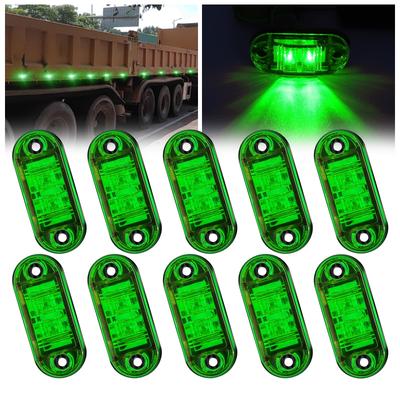 Ygmylandbb Markierungsleuchte, LKW-Zubehör, LED Seitenmarkierungsleuchte, 2 LED, Fahrzeugbreitenleuchte, Schulter
