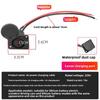 Three-hole round-head charging port socket, lithium battery vehicle power output cable, universal for electric charging cables
