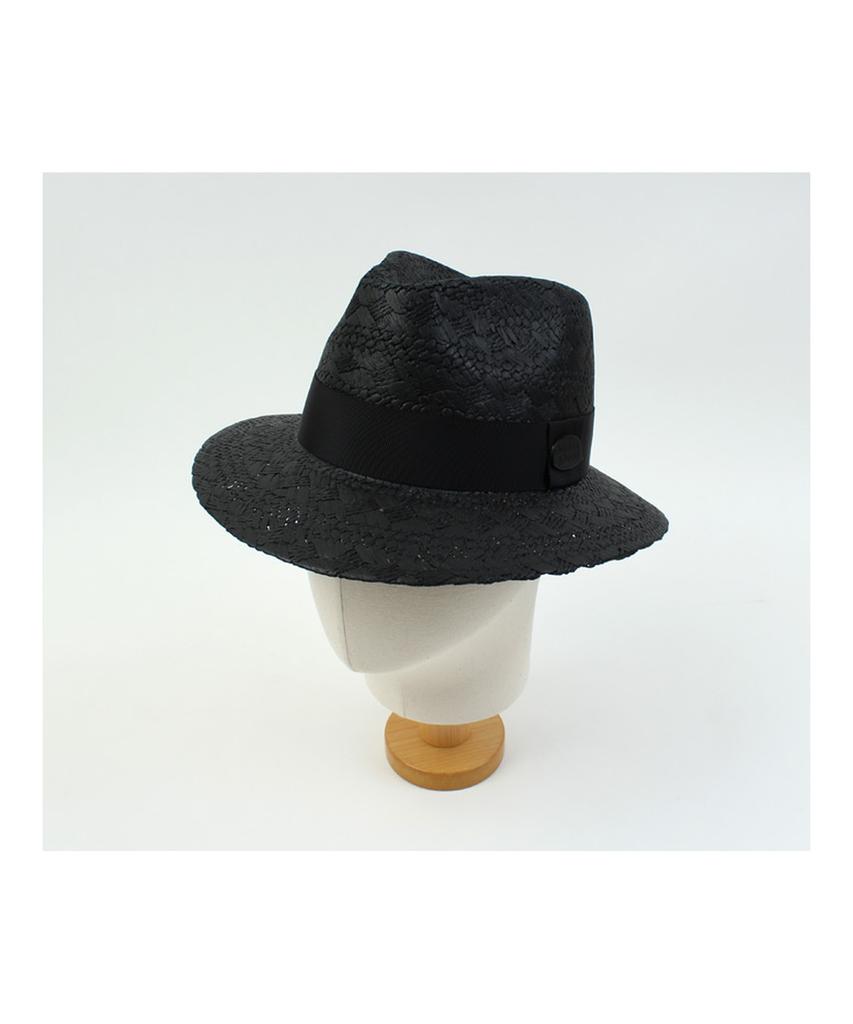 Yunibeosyeolkemiseuteuli Modern Black Panama Hat Bk Panama Hat