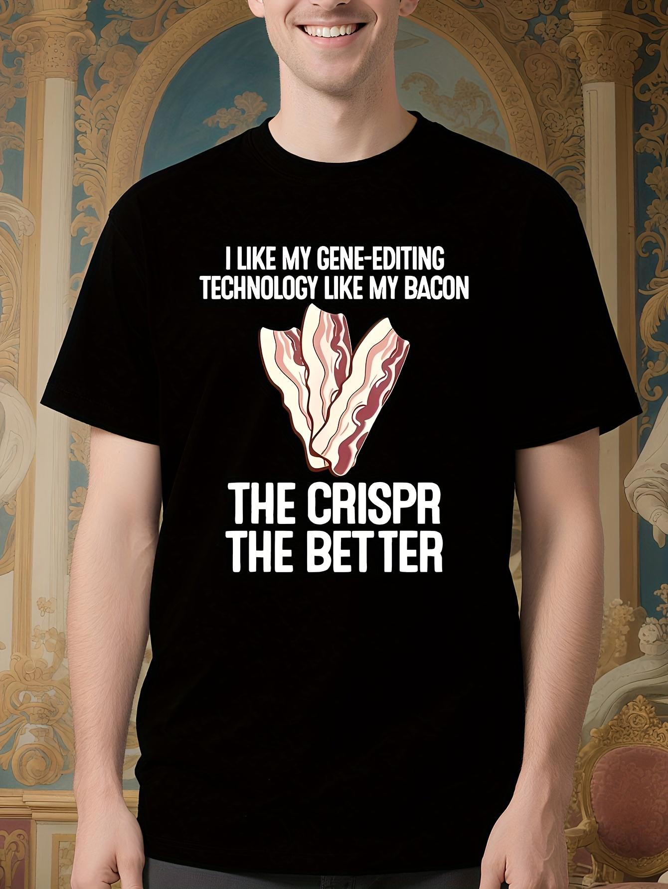 Funny Tshirt Funny CRISPR Cas Funny Genetics Tshirt - I L... L
