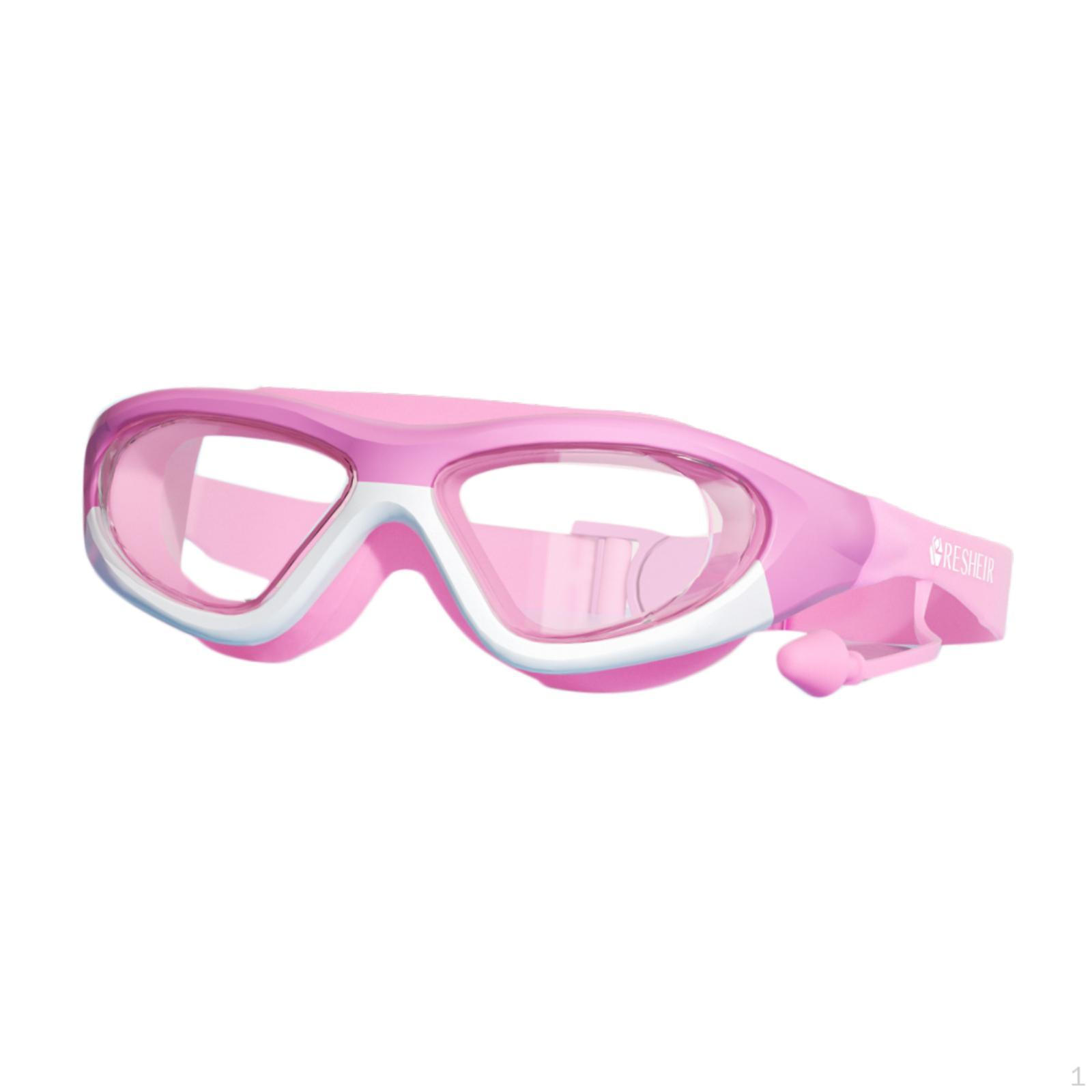

Swim Glasses for Water Sports, Anti-Fog Design Comfort розовый