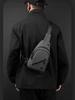 Men High Quality Large Capacity Nylon Chest Bag Outdoor Hiking Travel Crossbody Bag Waterproof Shoulder Sling Backpack