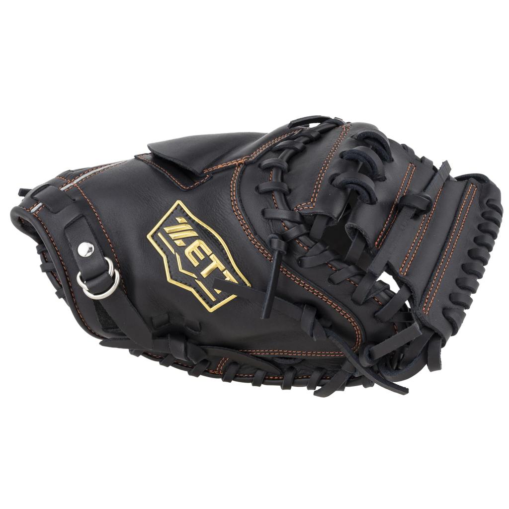 ZETT Soft Baseball Limited for Boys and ZETT Baseball Swallow Sports Catcher's Mitt, Edition, Juniors, Kids, BJC742612, Equipment, (1900 Black)