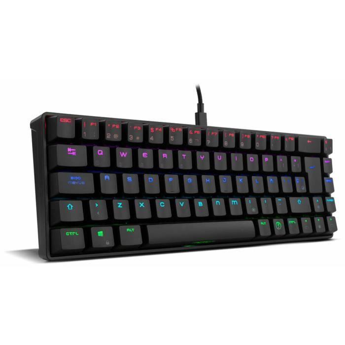 Gaming-Tastatur - OZONE - Tactical - Mini - RGB-LED-Hintergrundbeleuchtung - Bluetooth