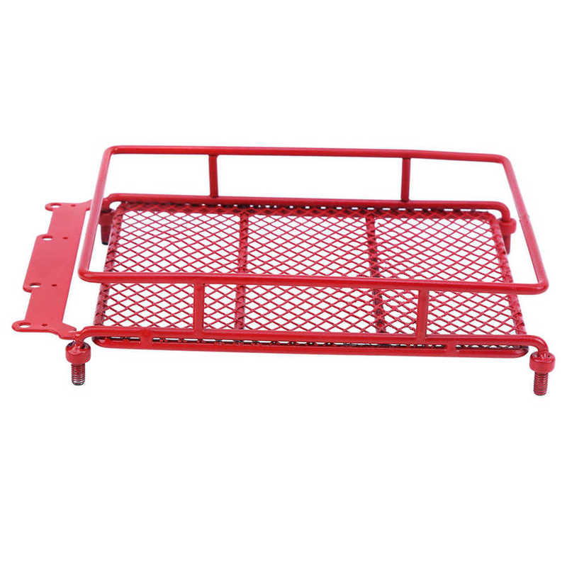 RC Metal Roof Rack Luggage Carrier with LED Light Fit for MN 1/12 RC Crawler MN90/MN90K RC Model Car Spare Parts Roof Rack