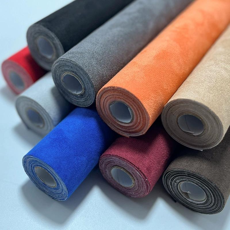 30x150cm Tessuto Scamosciato Autoadesivo Panno Adesivo per Modifica Interni Auto Pannello Porta Banco da Lavoro Fornitura Fai-da-te