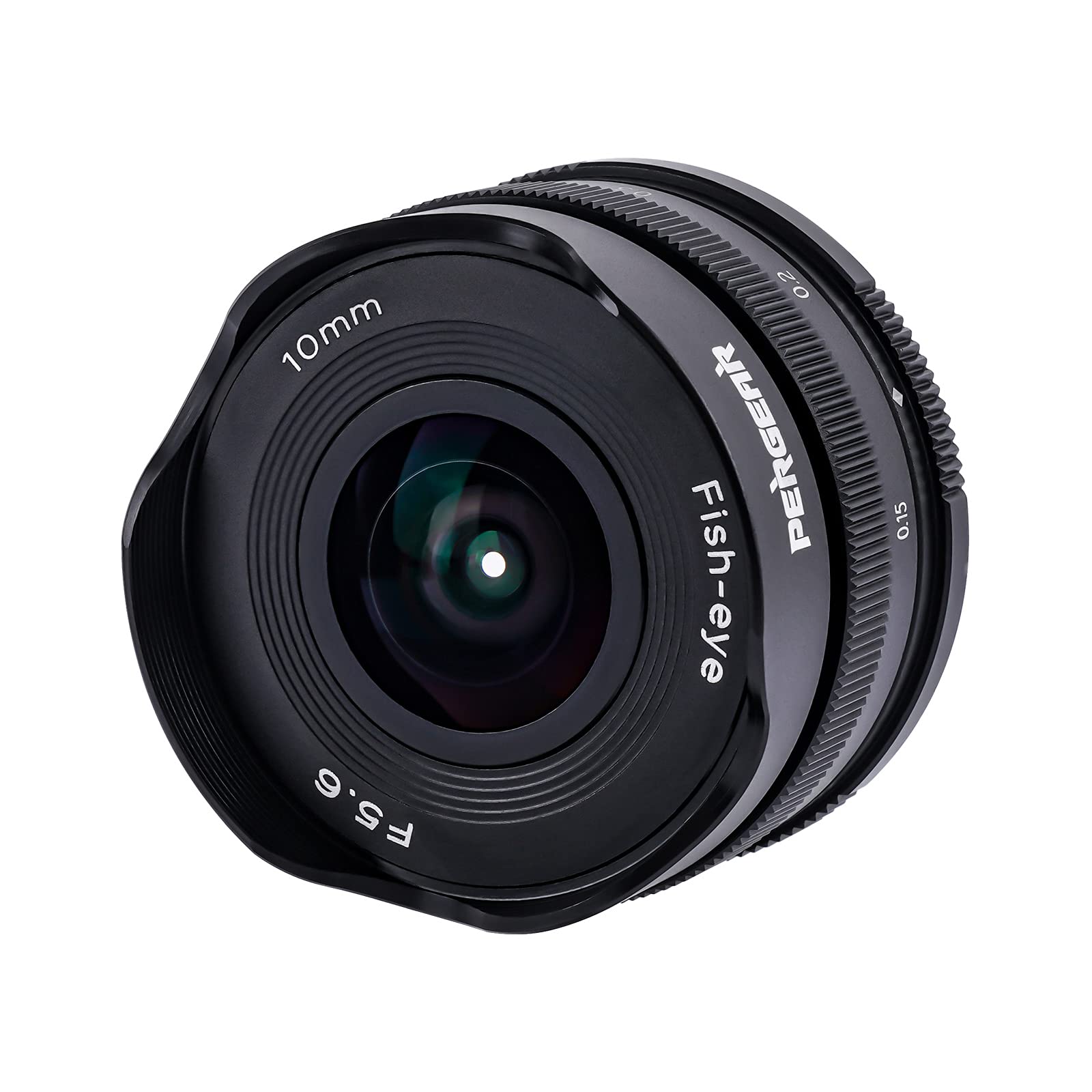 

Pergear 10mm Pancake Fisheye Lens Compatible with Micro Four Thirds Mount Camera F5.6 M4/3
