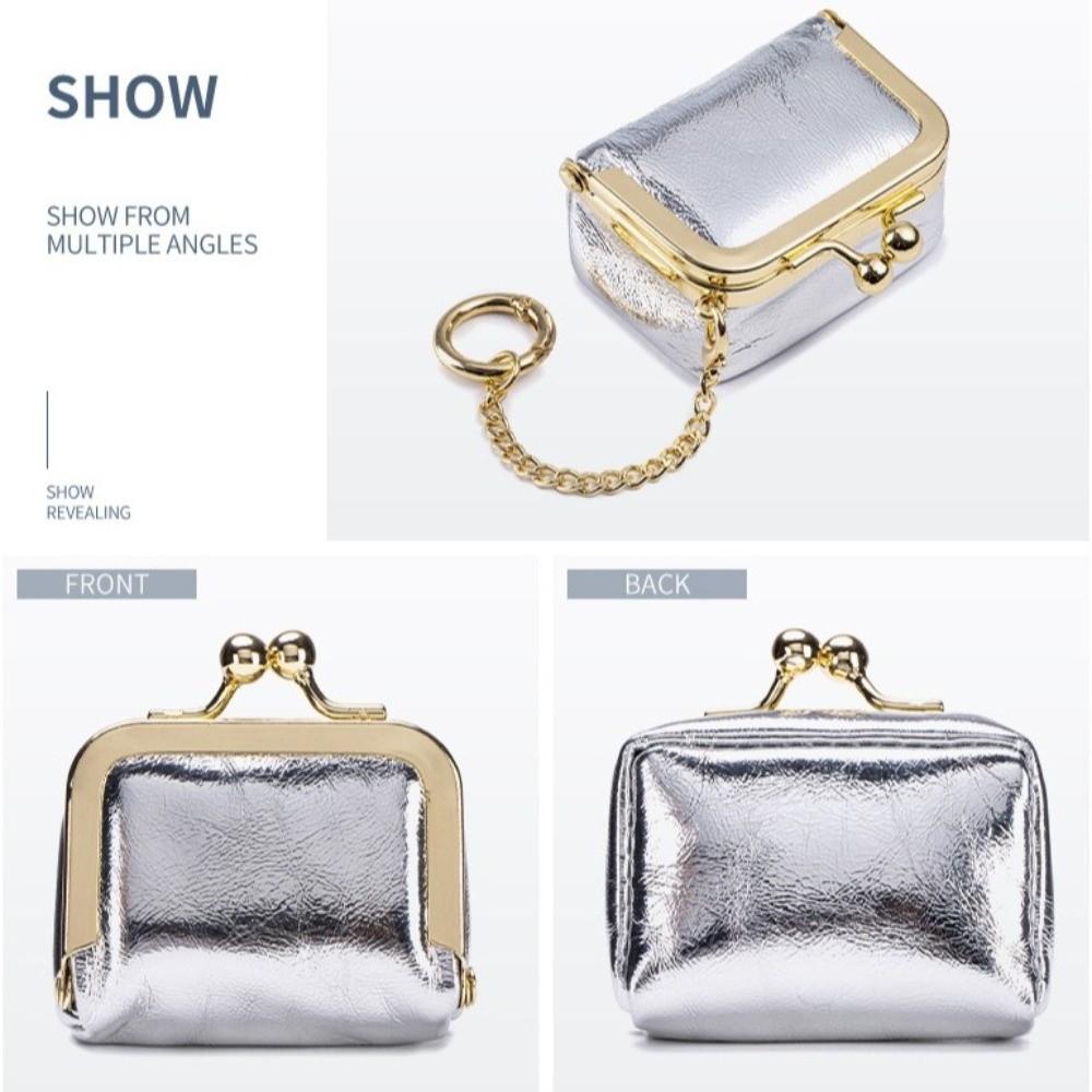 Exquisite Earring Necklace Wallet Luxury Mini Coin Purse Cute Leather Jewelry Storage Box  Gift