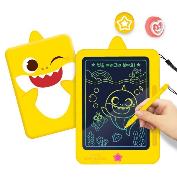 Набор умных планшетов для рисования iWill Baby Shark Color с ЖК-дисплеем — фото 2