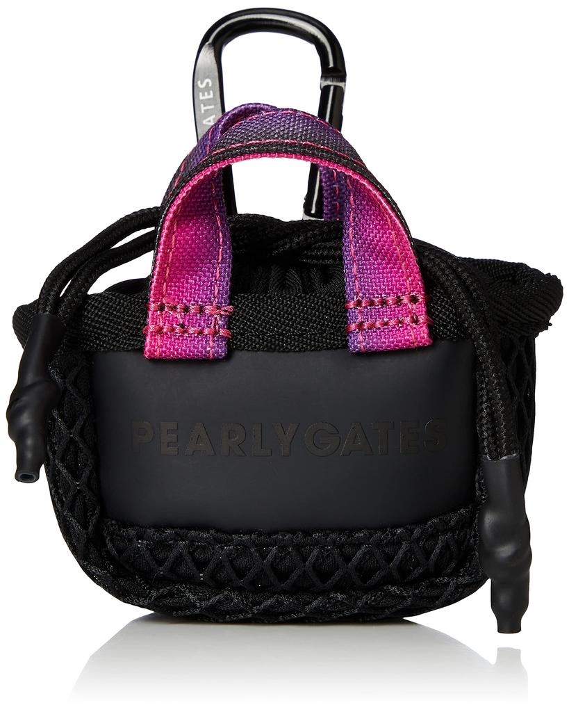 PEARLY GATES Unisex Ball Pouch/UNDYED Ball Pouch W90 x H75 x D50 / 053-2284807 010_Black Gradient FR