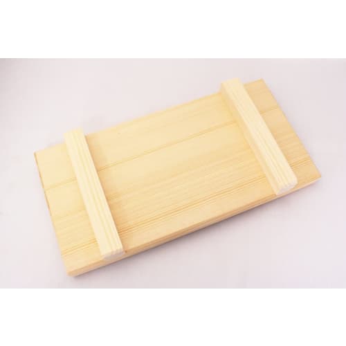 Ichihara Woodworking Takumi no Kobo Wooden Cutting Board with Legs, 48cm Wide x 24cm High x 6cm High, Made in Japan