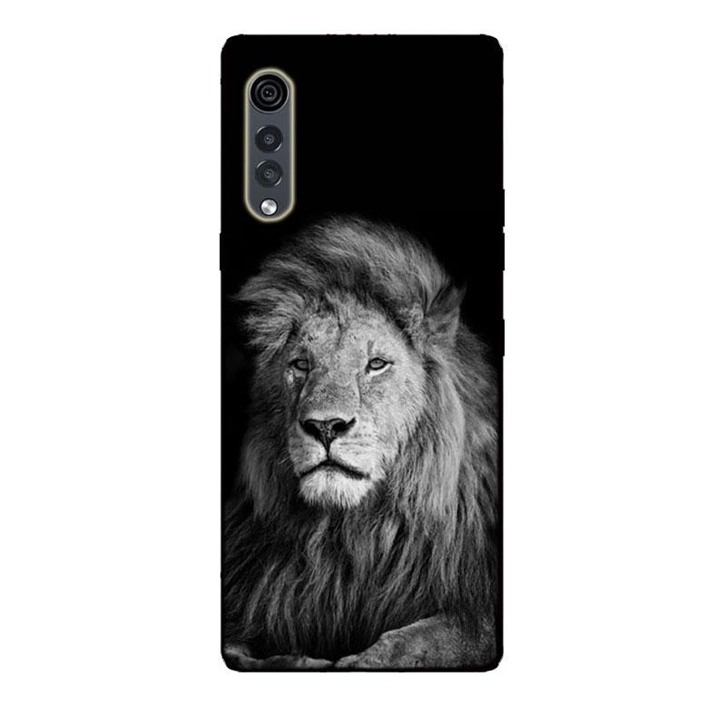 Etui do LG Velvet Czarny Zderzak Silikonowe TPU Miękkie Pokrowiec na Telefon Do LG Velvet 5G LM-G900 Etui Kreskówka Funda Do Etui LG Velvet