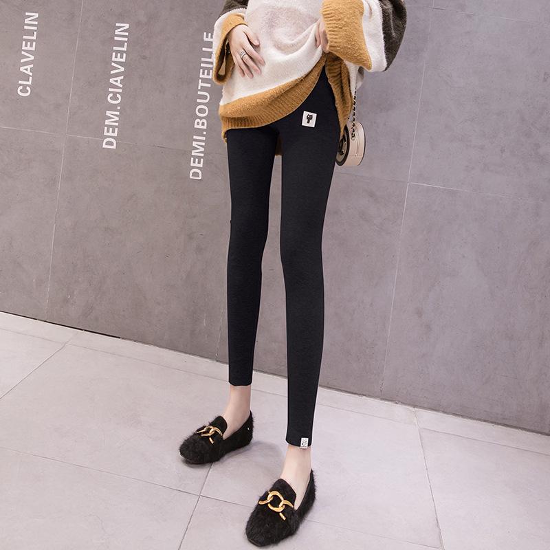 

Леггинсы для беременных с иконкой котенка 2024 - Высокая посадка, облегающий крой для всех сезонов XXXL чёрный