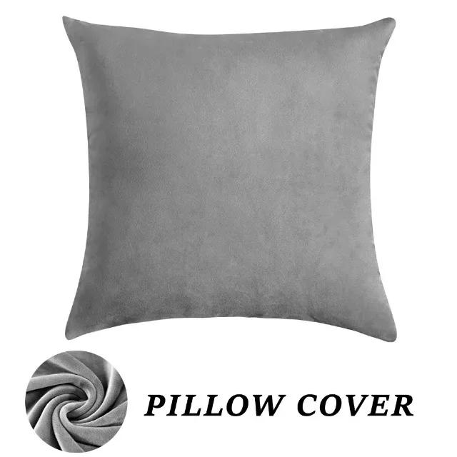 

Super Soft Velvet Pillow Cover Stretch Throw Pillowcase for Sofa Bed Decoration Backrest Cushion Cover Home Decor 1pc Squard 45x45cm-1PC
