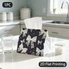 1pc Tissue Box, Elegant Vintage Lace Bows Delicate Charm Pattern, 2D Flat Printing, Keeps Dust Out, Easy To Carry, Tissue Organizer, for Your Workspac