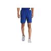 Puma Logo Print Elastic Mid-Waist Fitted Sports Shorts Men Shorts Blue 520201-12