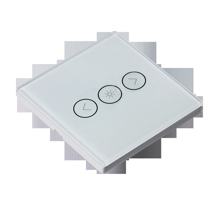 Interrupteur WiFi encastrable rétroéclairable et variateur - Compatible Alexa, Google Home, Siri - AIMOONSA