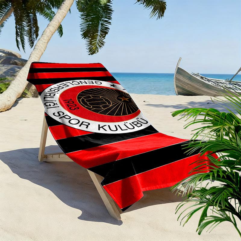 Gençlerbirliği SK Print Beach Towel, Large Soft Quick Dry Towel for Beach Camping Swimming