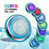 Wall Mounted Remote Control Lighting Lamp Pool Landscape Decorative Light Colorful LED Swimming Pool Light