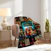 1pcs Flannel Fox and the Hound 2 Movie Poster Bedding Throw Blanket Sofa Cover Gift Adult Home Decoration Warm Soft Comfortable Light Multi-