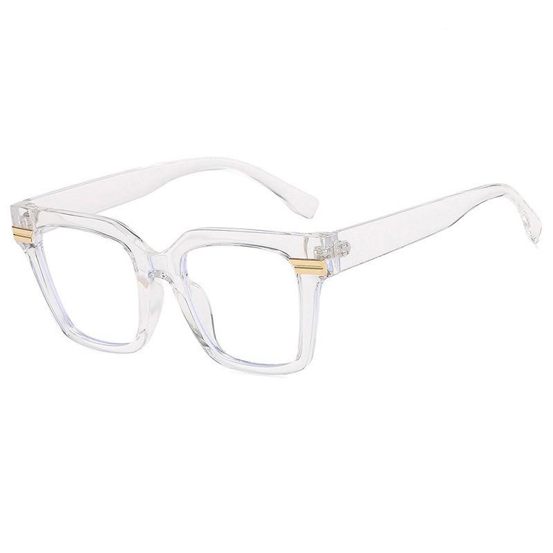 Fashion Oversized Glasses Frame Women Men Big Face Vintage Glasses Large Size Optical Spectacle Frame Unisex Accessories