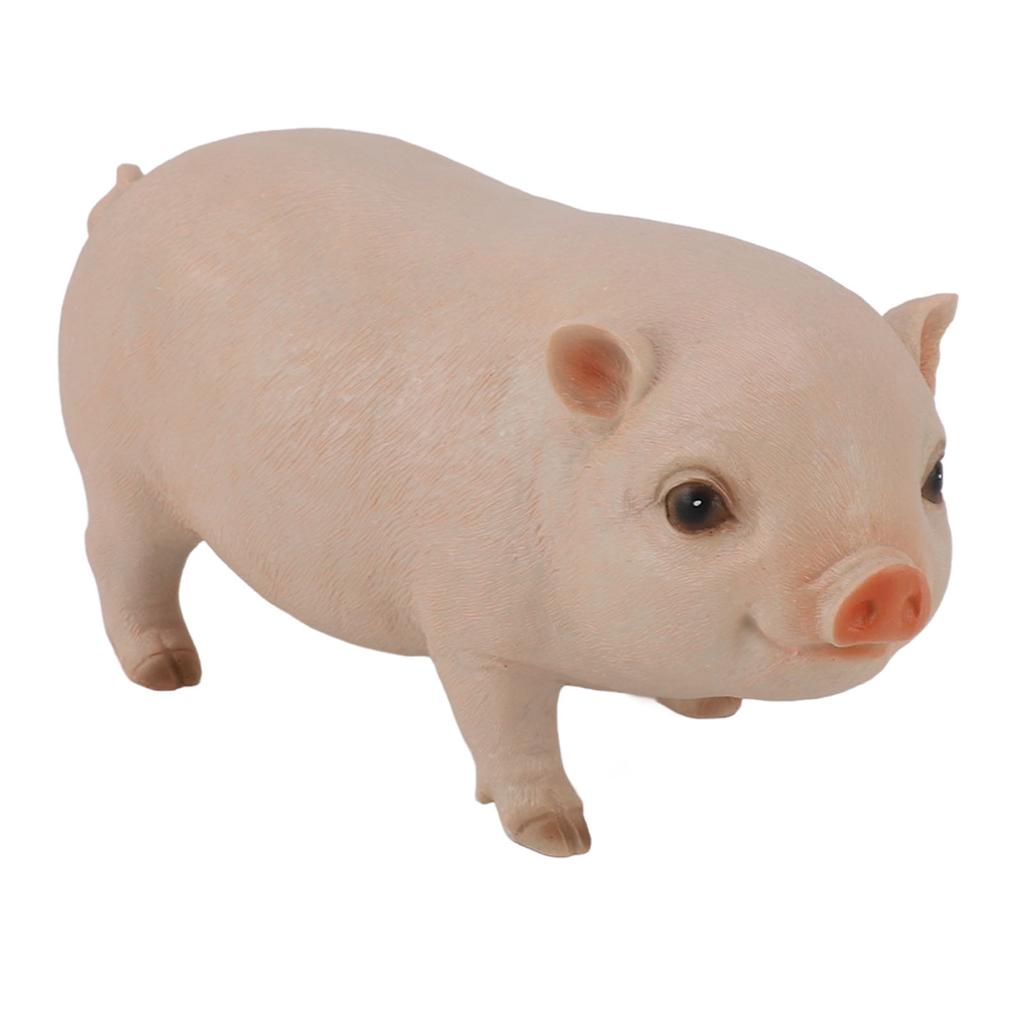 Small Statue Standing let Figurine Resin Animal Sculpture for Outdoor Garden and Desktop Decoration 26.5cm