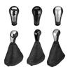 Gear Lever Knob Part for Spark Matiz M300 Manual Cabin Care, Textured Black Hold and 5 Speed Top for Manual Vehicle
