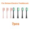 XiaomiFor Oclean Flow/X/ X PRO/ Z1/ F1/ One/ Air 2 /SE Brush Heads Soft DuPont Sonic Toothbrush Vacuum Bristle 7pcs Replacement Heads