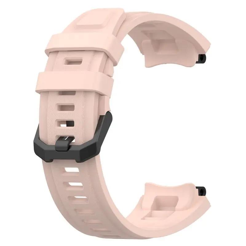 Silicone Strap For Amazfit T Rex 2 Smart Watch Sports Band Replacement Huami T-rex2 Bracelet Belt Accessories T-Rex 2