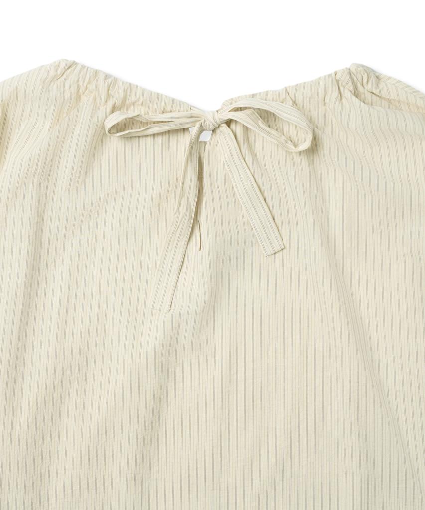 WITHOUT SUMMER Bare Stripe Blouse_Cream