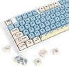 141 Keys XDA Profile Dye Sublimation Printing PBT Keycap Set Custom Cute Keycaps US Layout MX Switches Compatible with Mechanical Keyboards Keycaps,