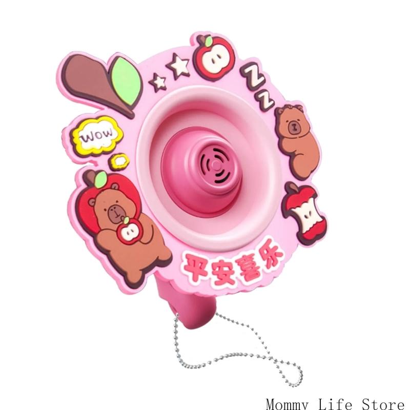 Kids Clip On Recorder Toy With Multiple Sound Modes Durable Lightweight Plastic Educational Interactive Plaything For Children
