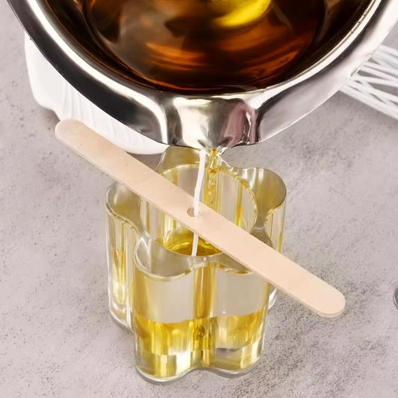 100PCs No Base Wax Smooth Texture Wax Wicks Gifts Sand Wax DIY Floating Wax Crafters Hand-Held For Candle Making