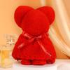 Pineapple Grid Towel Bear Shape - Wedding & Festival Gift