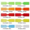 5Pcs Nylon Cable Cord Labels Strap Hook And Loop Colorful Writable Wire Labels For Electrical Cable Organize Cord Identification