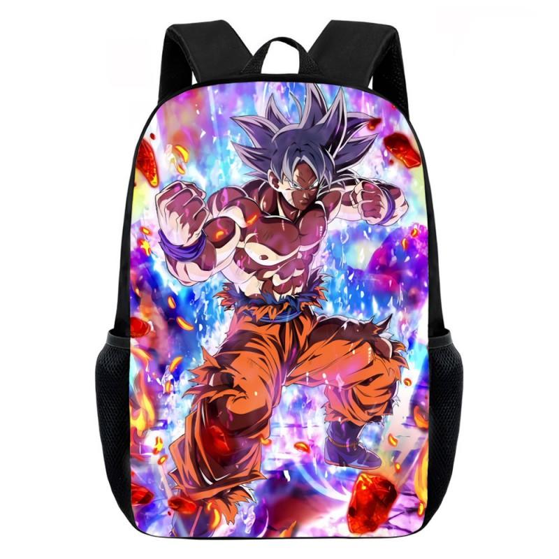 Dragon Ball Super Printed Kids School Backpack Elementary Students Lightweight Ergonomic Design