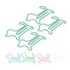 100pcs Dog Shaped Paper Clips Slip Resistance Exquisite Cute Paper Clips for School Office