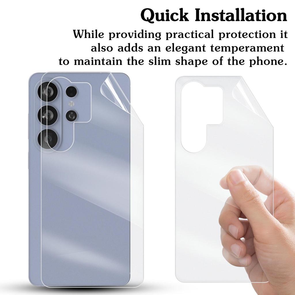 4-1pcs Back Matte Screen Protector for Samsung Galaxy S26 S26Plus S26Ultra Soft Hydrogel Film Back Protective Film Not Glass
