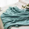 Woven Jacquard Wave Herringbone Fringe Blanket Acrylic Blanket for Beds, Outdoor, Travel Portable Blanket