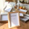 Simple Wood Photo Frame Ornaments 5 Inch 6 Inch Creative Home Desk Decoration Picture Frames Modern Photo Album Painting Frame