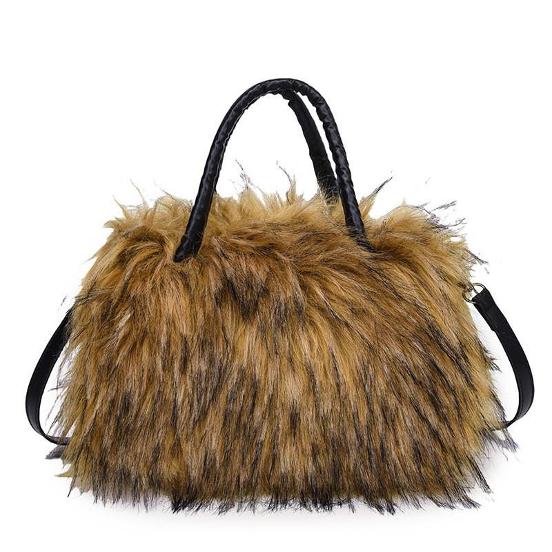 Childrens Plush Tote Bag With Lightweight Insulation For Girls Daily Use