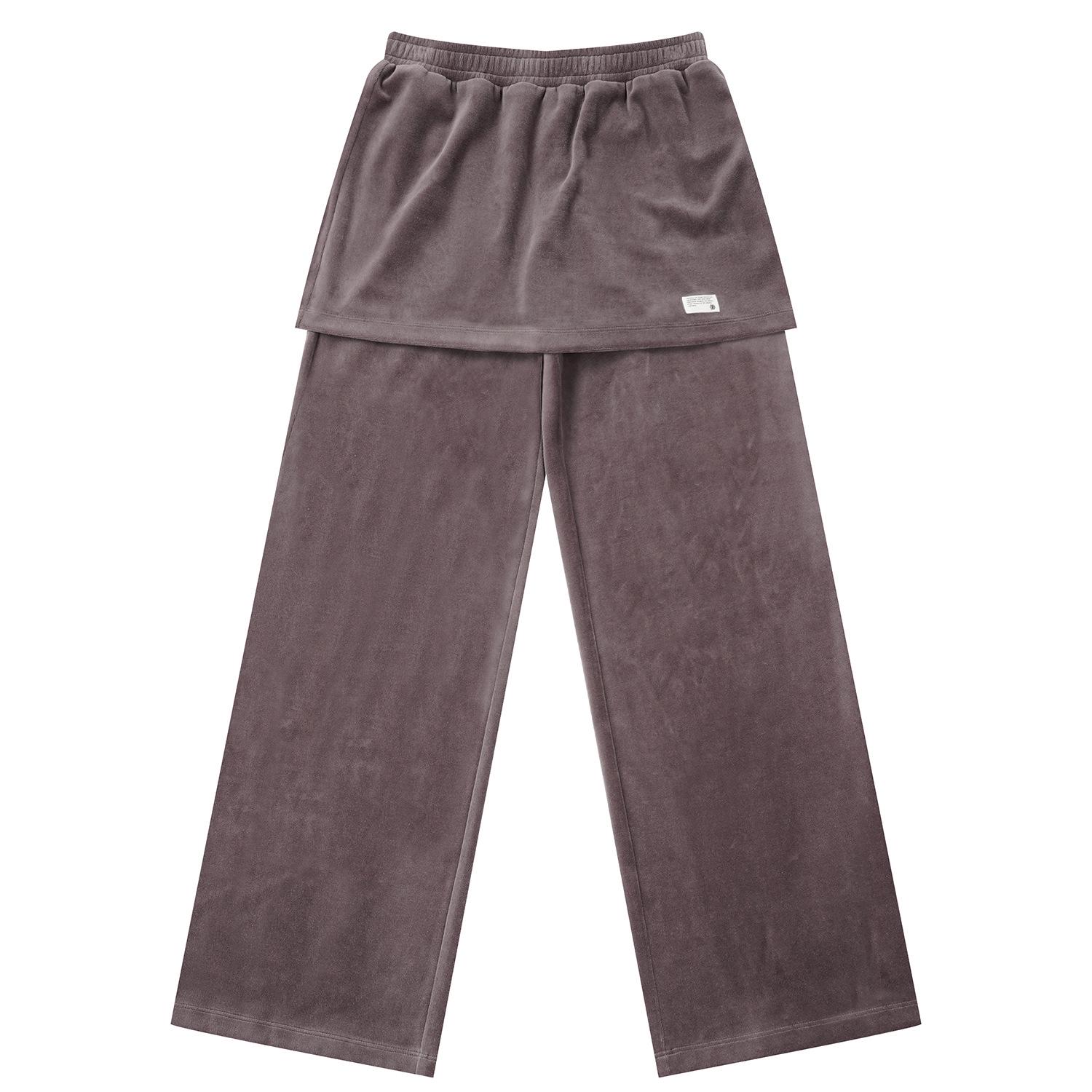 

**Skin-Friendly Casual Skort: Loose Straight Women s Sweatpants - 2026 Early Spring Style** S Length 101cm, Weight 80-100kg